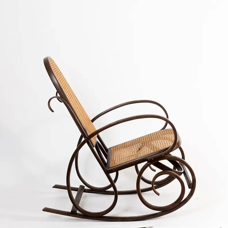 80s Ratan Rocking Chair