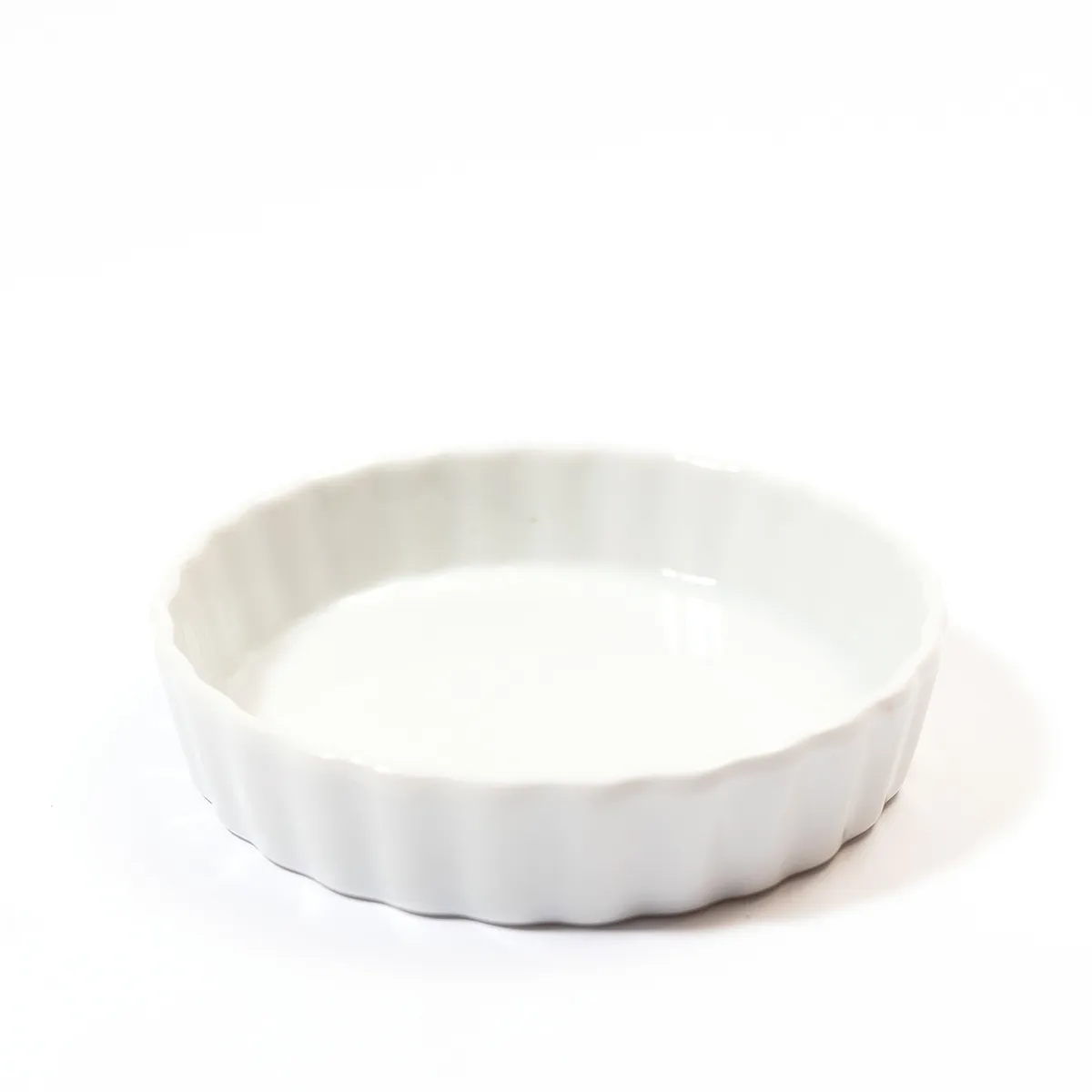 individual, small tart, pie, quiche plate - 5" x 1" 