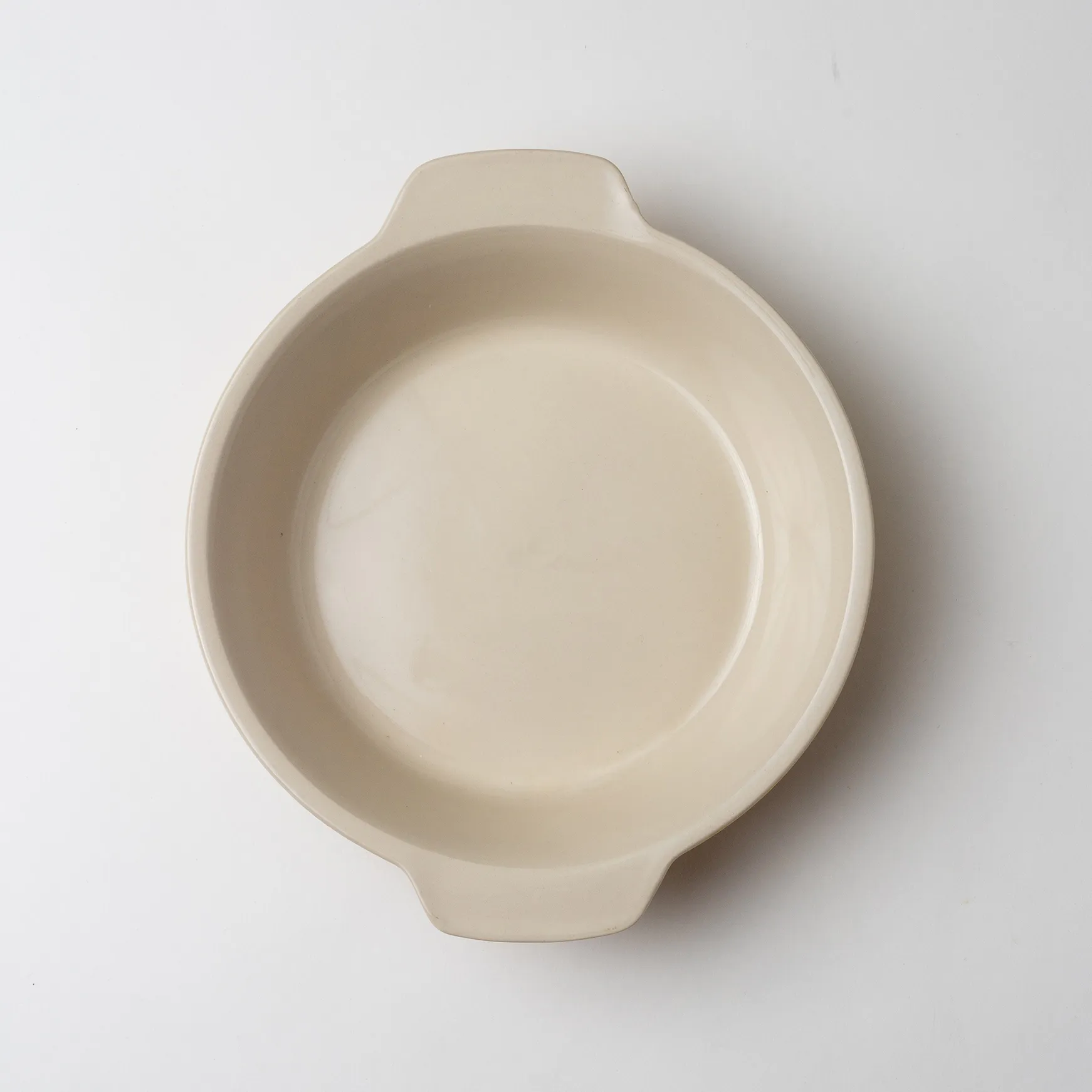 Small Yellow Pie Plate - 1.75" x 7.75"