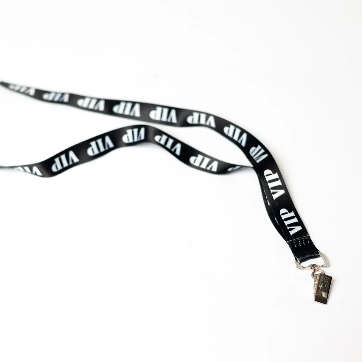 Black VIP Lanyard 