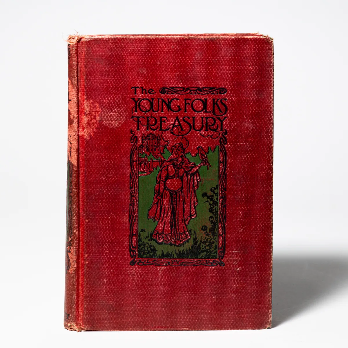 Book: the Young Folks Treasury RED