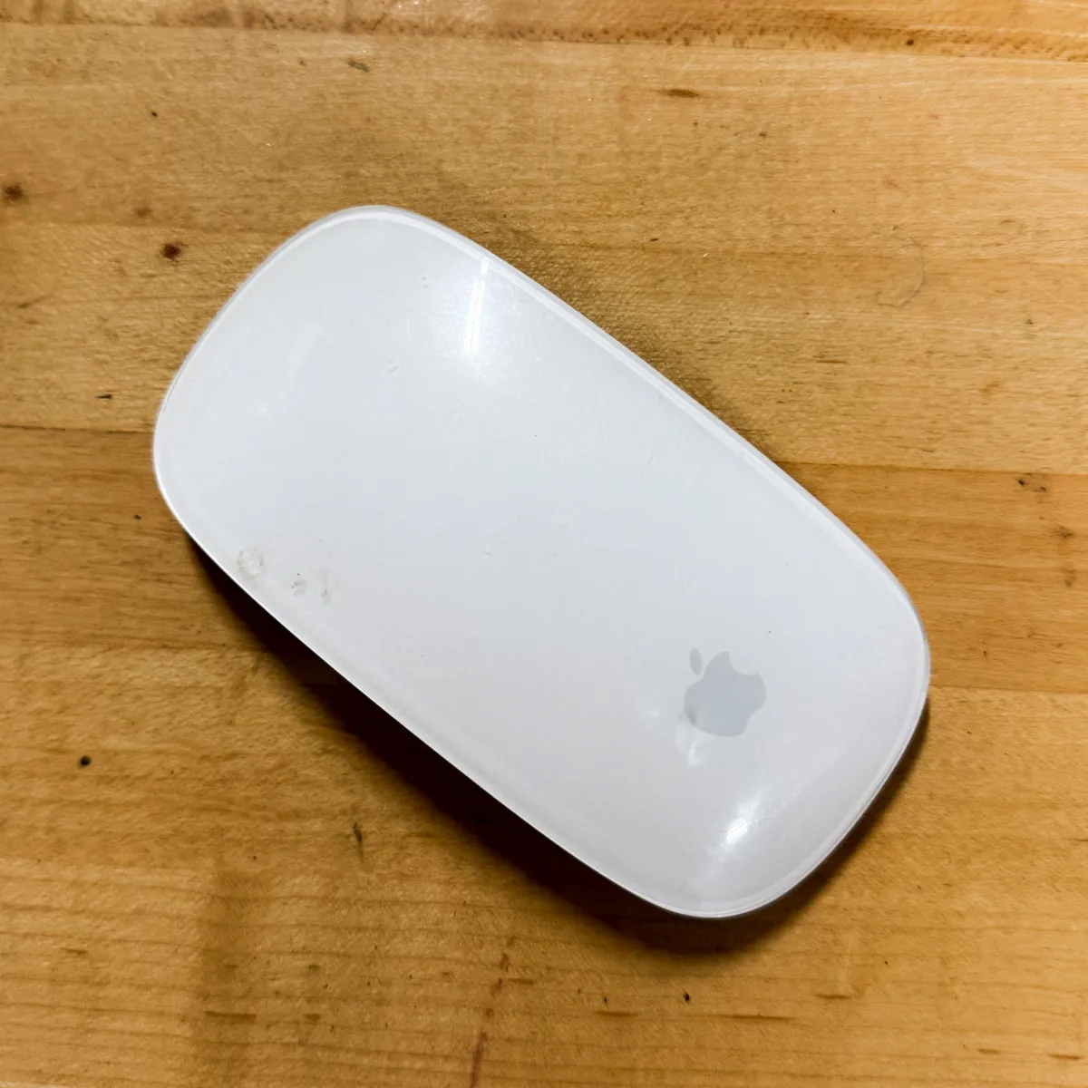  Apple Buttonless White Computer Mouse