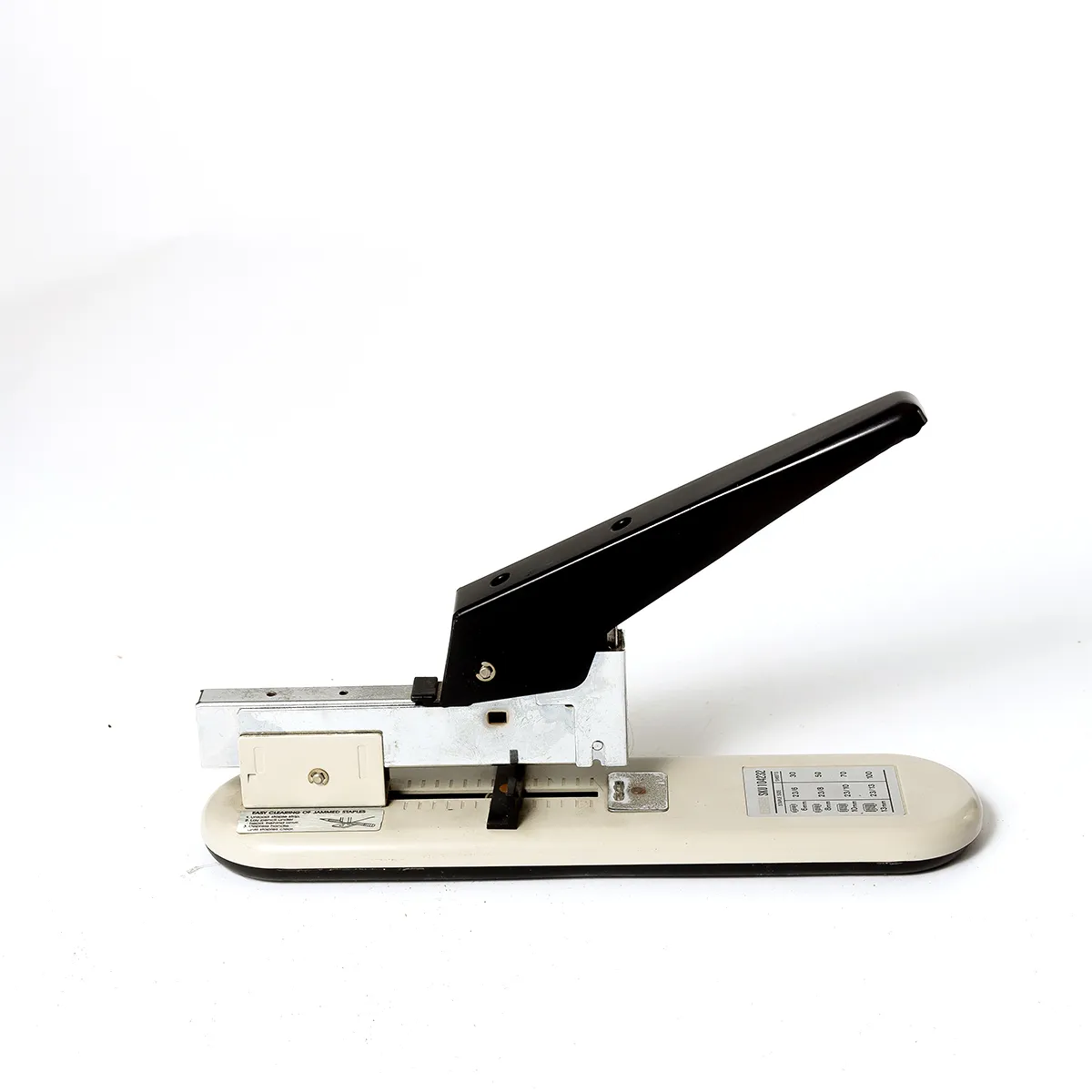 Industrial Stapler Brown and off white - 10.5" x 6.5"