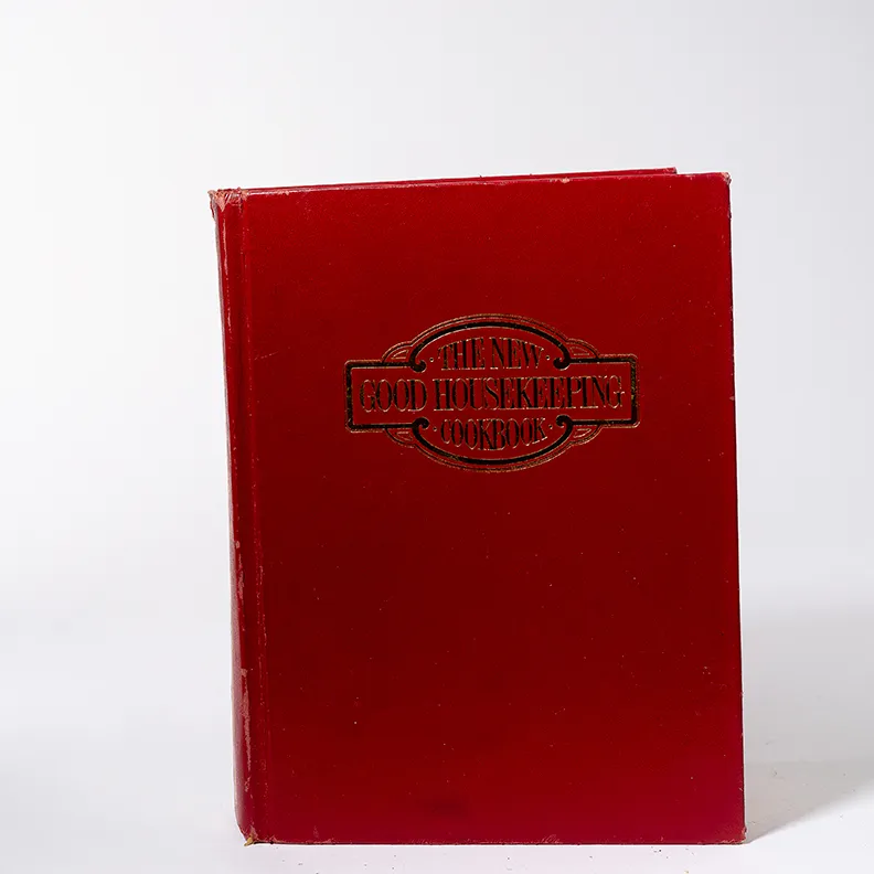 Vintage Cookbook The new Good Housekeeping Cookbook red book - 10.25" x 8" x 2"