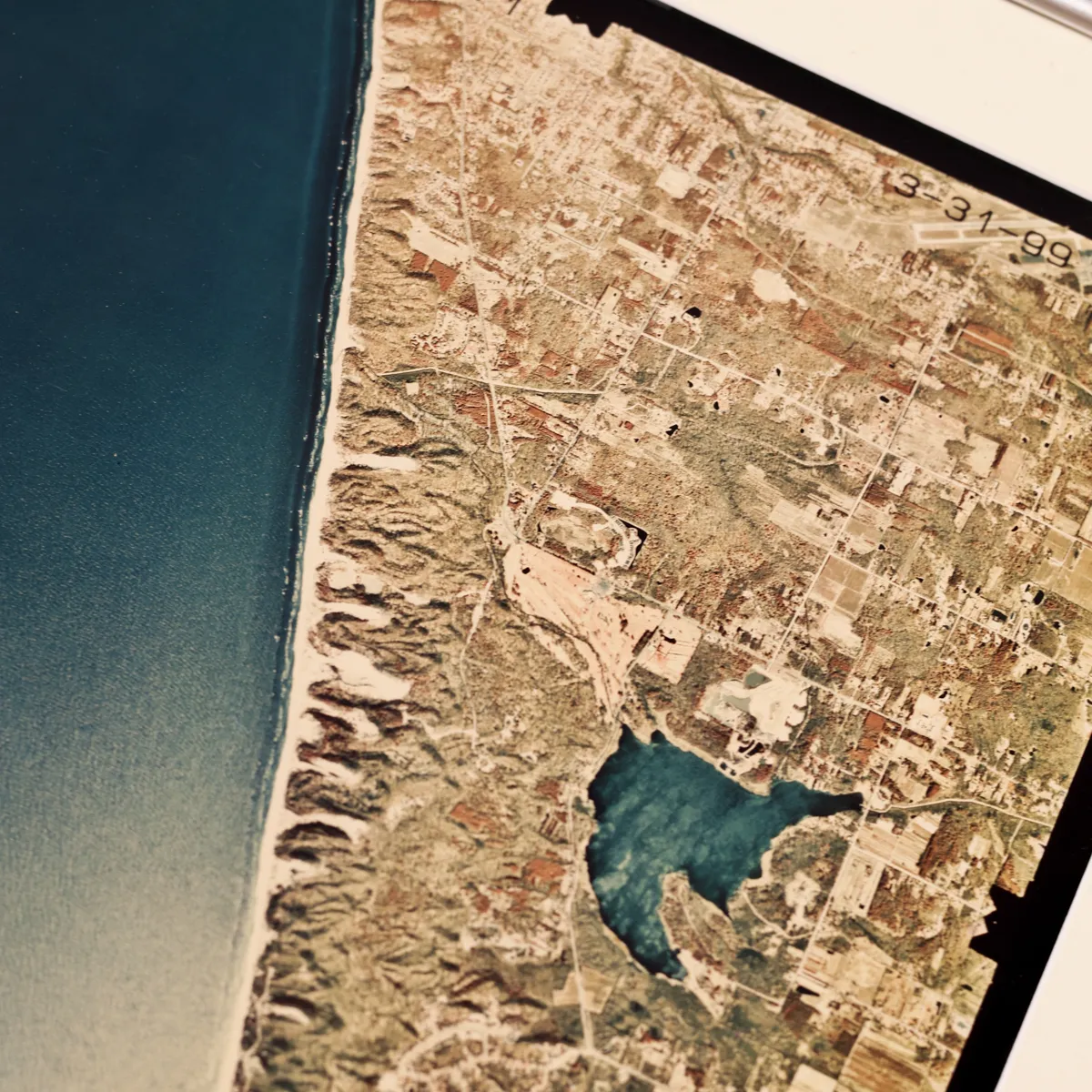 Square Coastline photograph. CLEARED