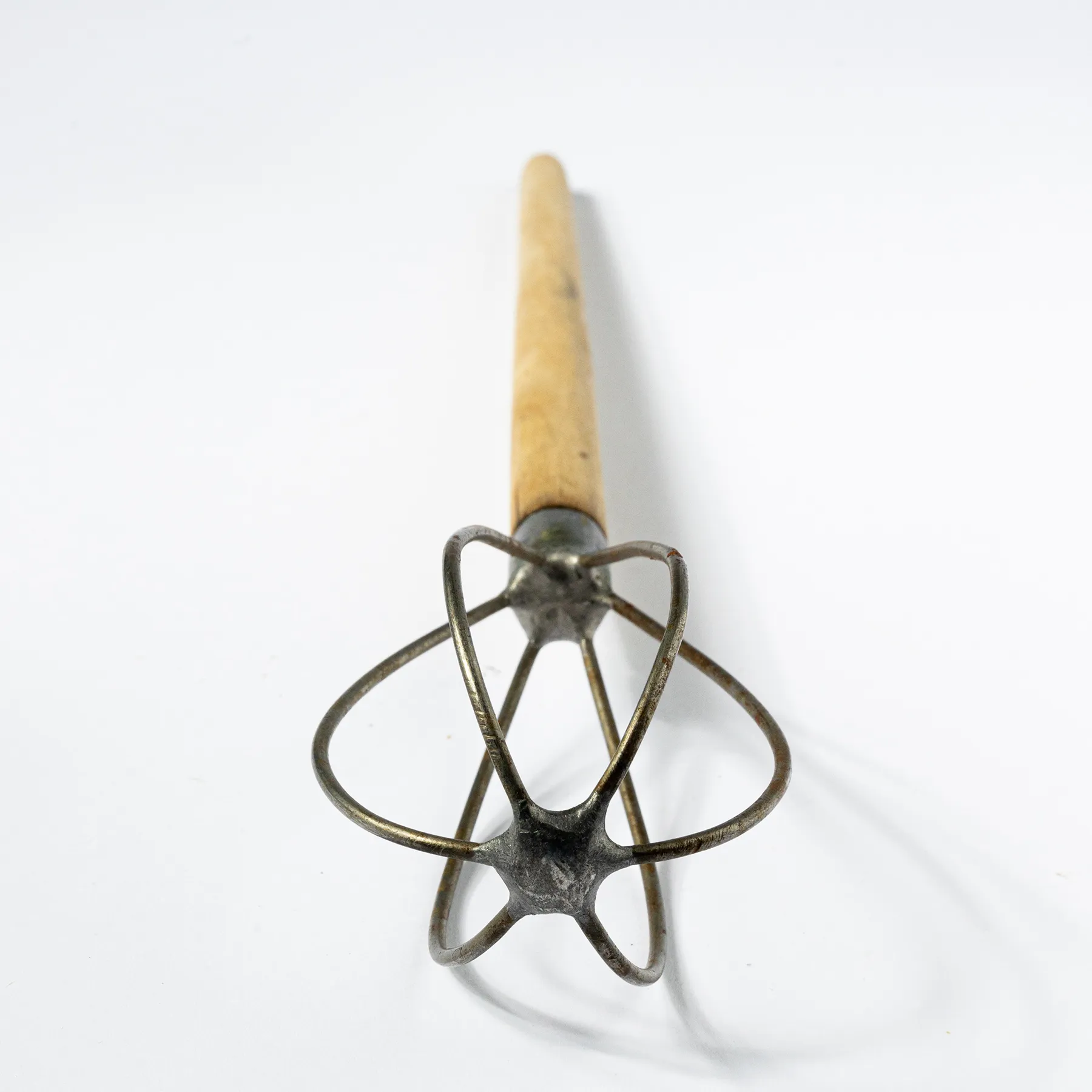 Antique Whisk Long Handle - 14.25"