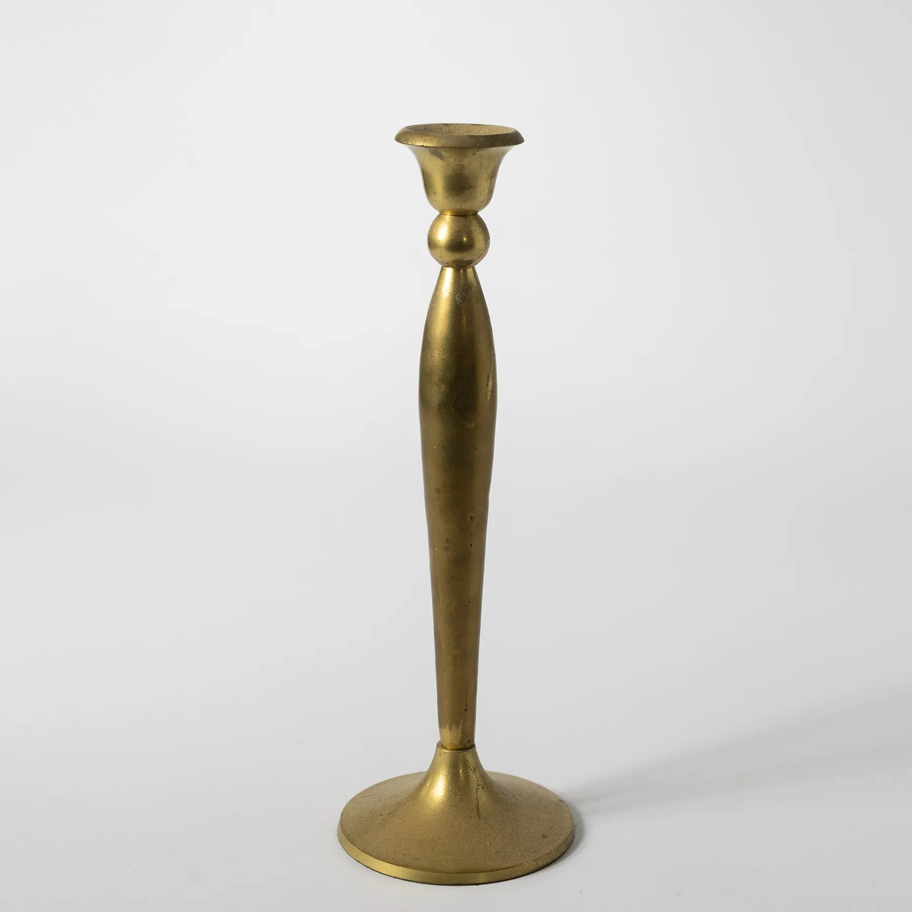 Brass Candle Holder - 10.5"
