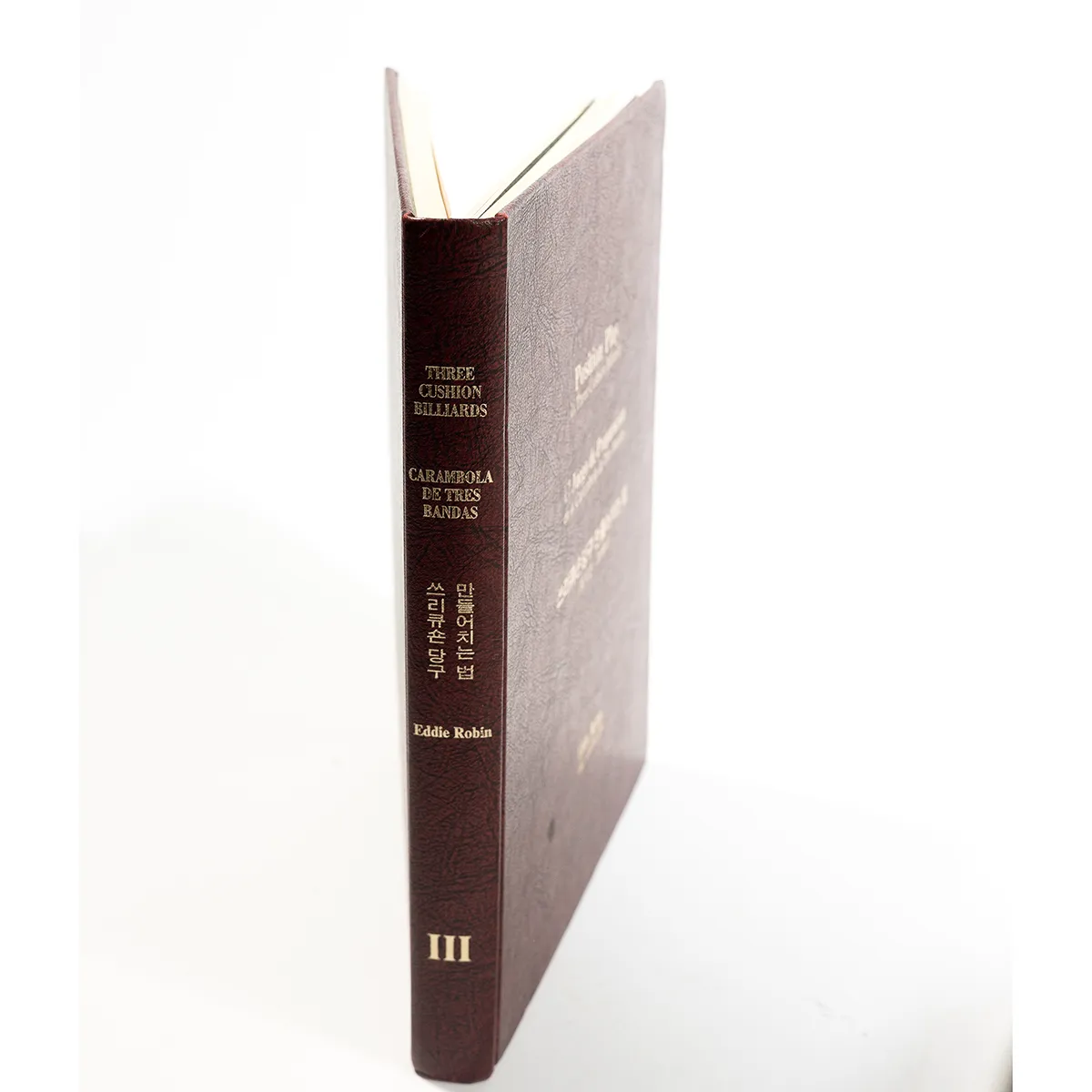 Book Position Play in Three Cushion Billiards - 11.5" x 8.75"