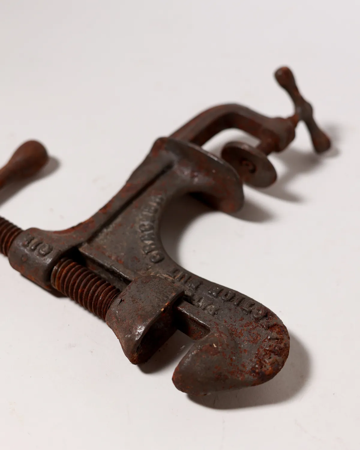 Antique Cast Iron Action Nut Cracker Rustic Industrial