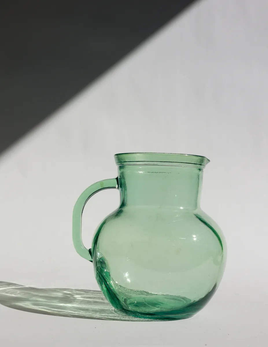 78oz Recycled Glass Pitcher Green - Hearth & Hand Magnolia