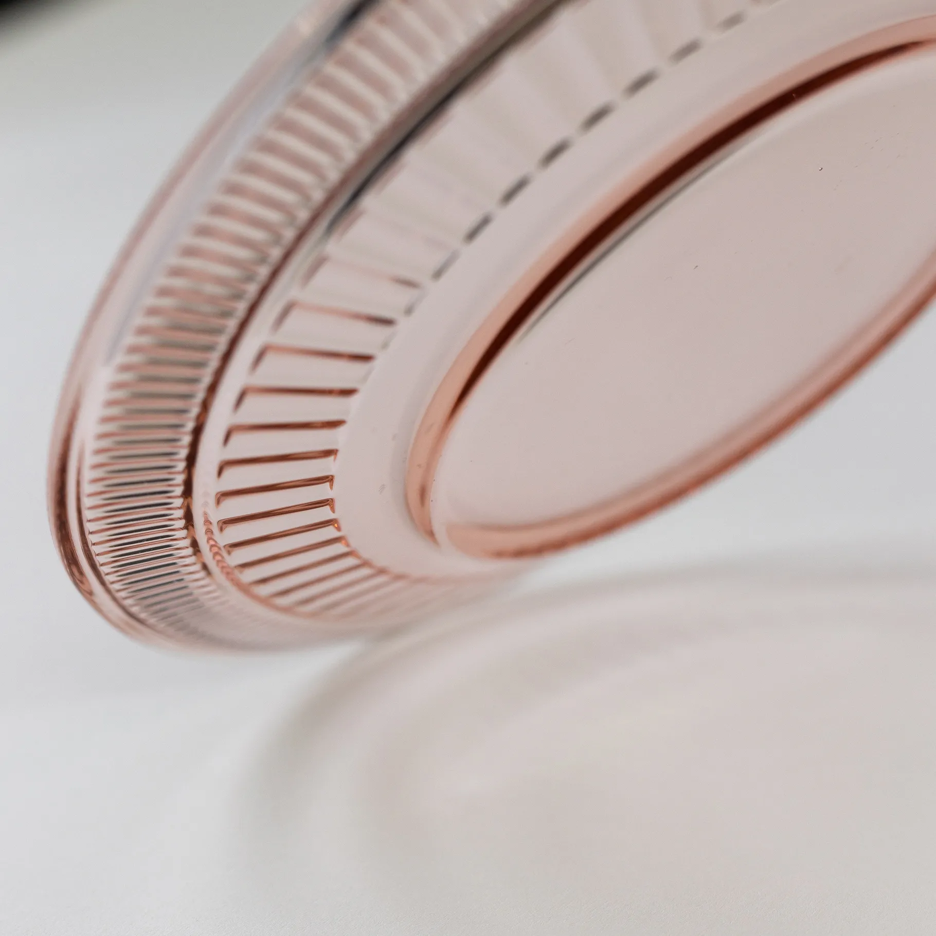 Pink Salad Plate 8.5" x .5"