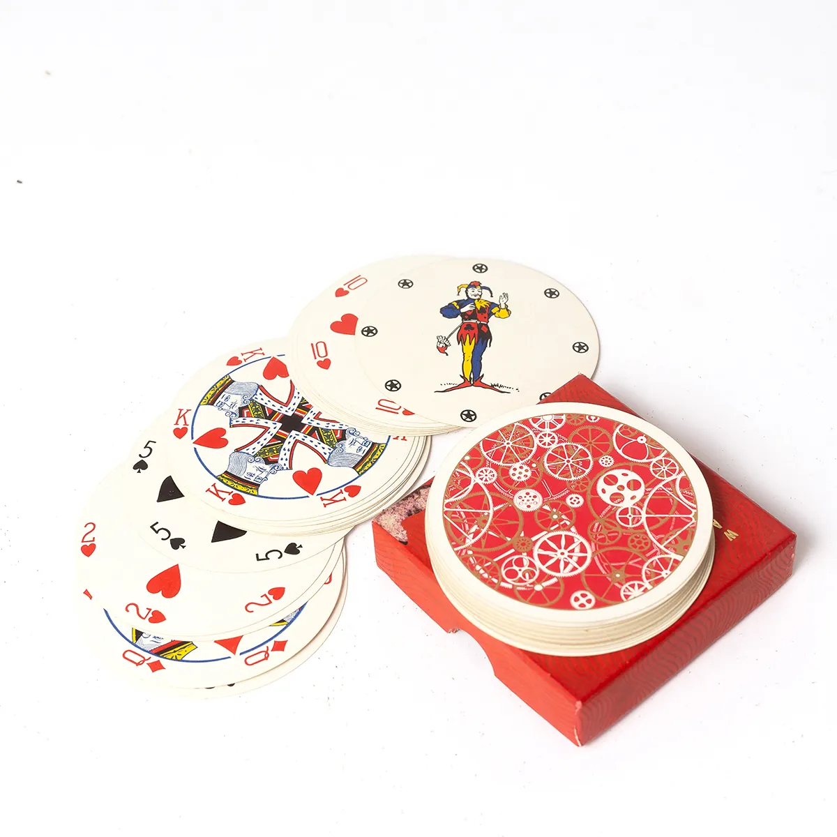 Vintage Rondo Circular Playing Cards