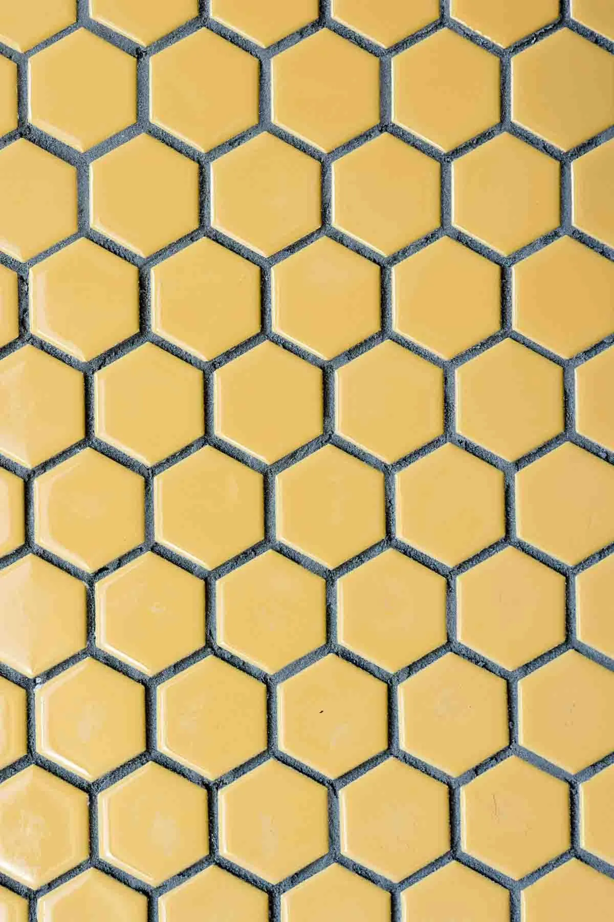 Surface Tile: Honey Comb Octogon Shaped Small Gold, Yellow Glossy Tile Board Photography Surface