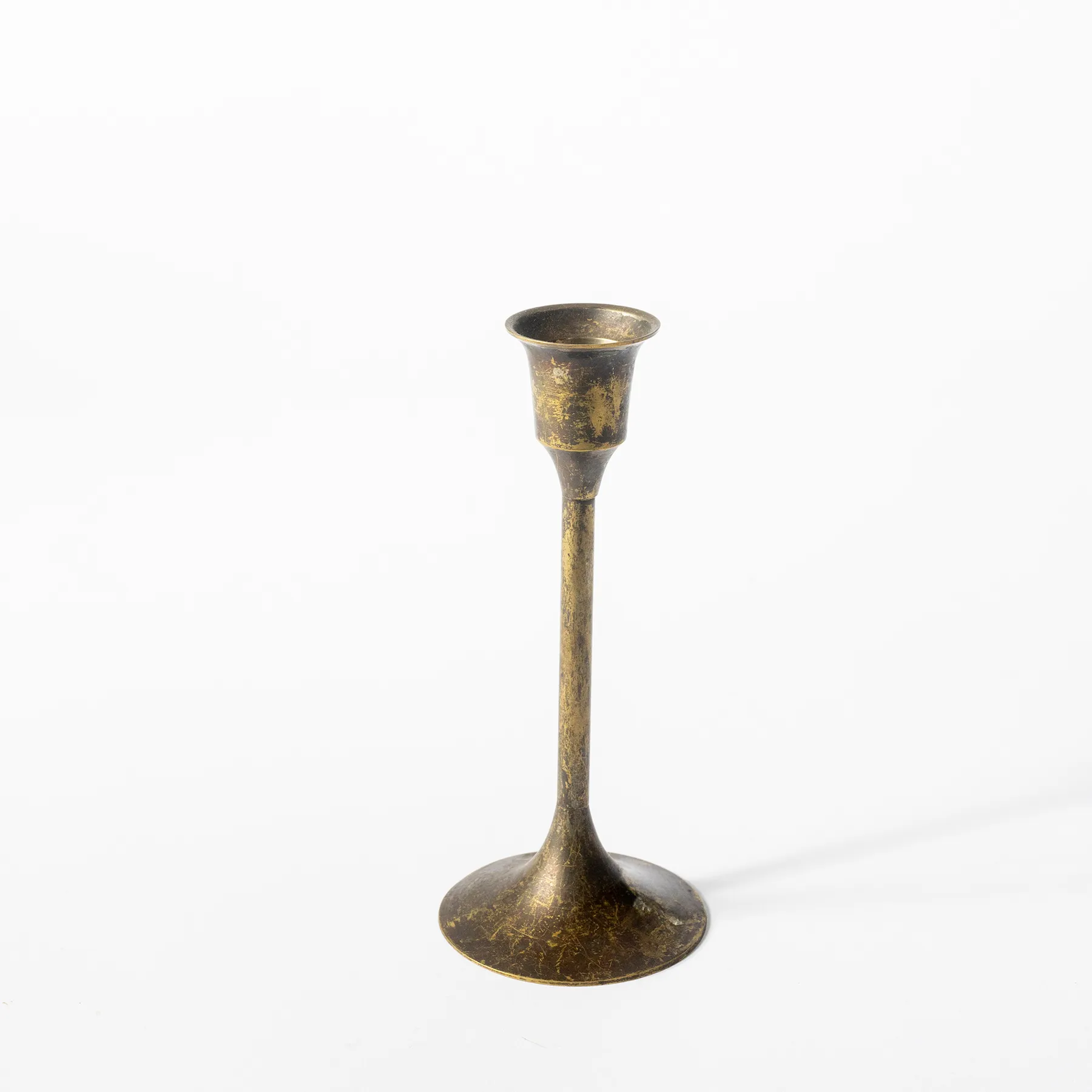 Brass Candle Holder - 6" x 2.5"
