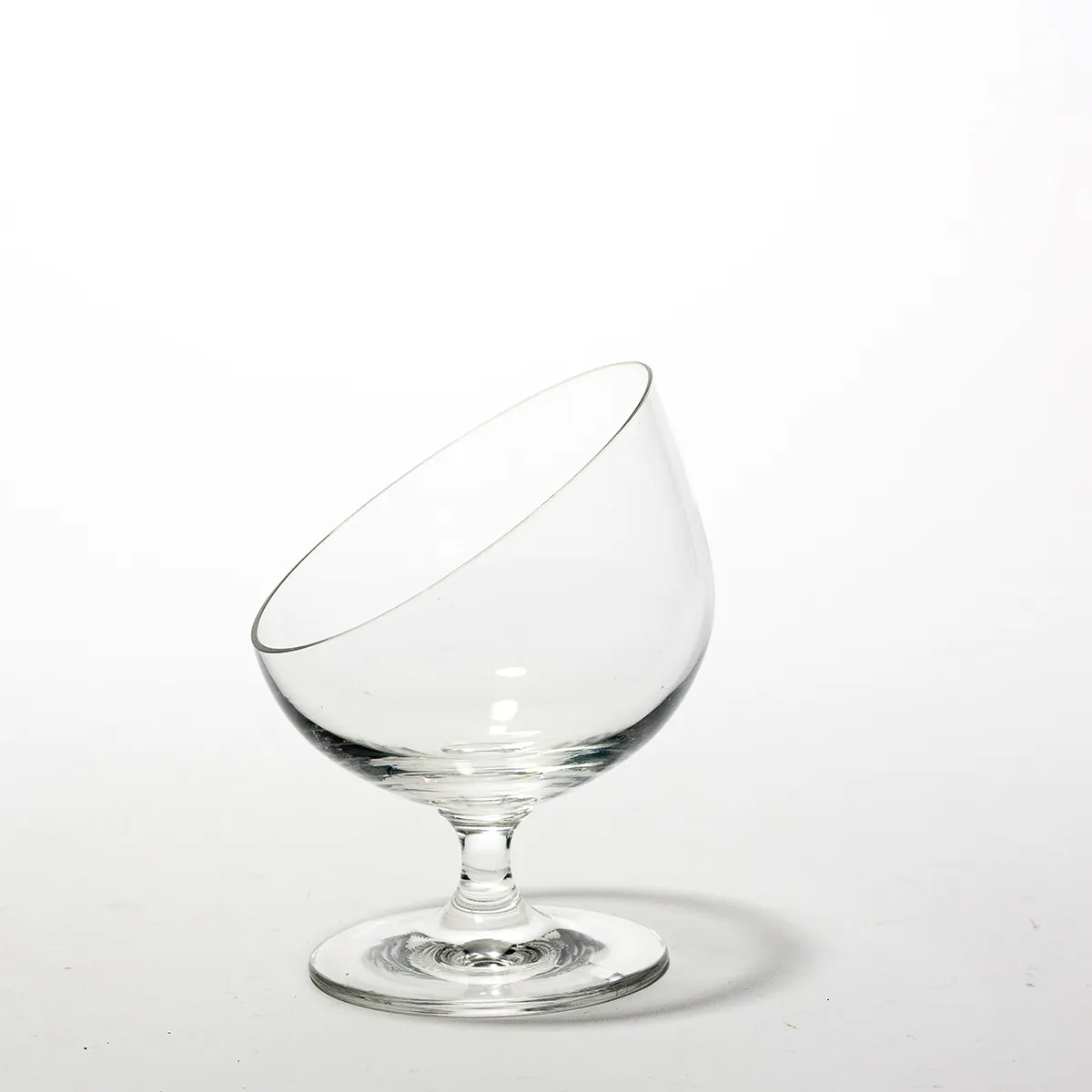 Barware Stemware: oblong snifter glass