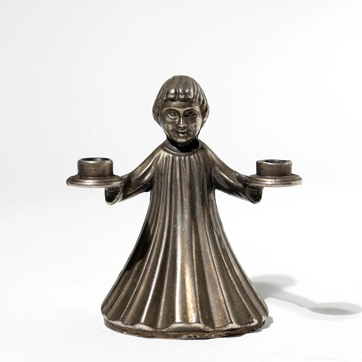 Candle Holder Candle Snuffer Choir Boy Gown Figurine Italy