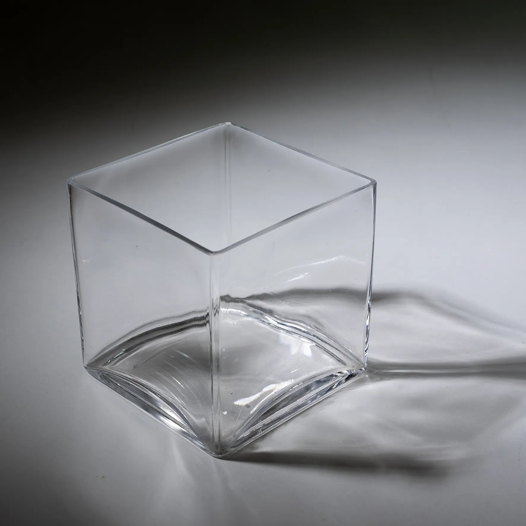 Square Flower Vase - 5" x 5.25"