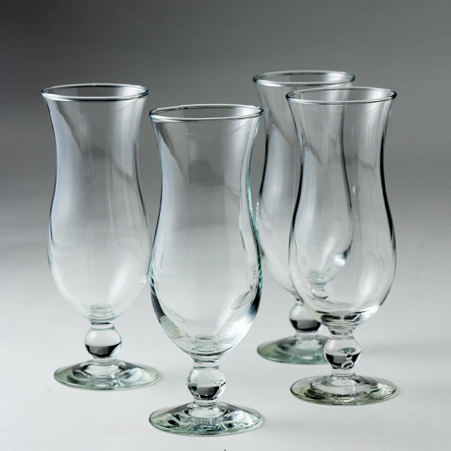 Tall Hurricane Glasses - 8" x 3"