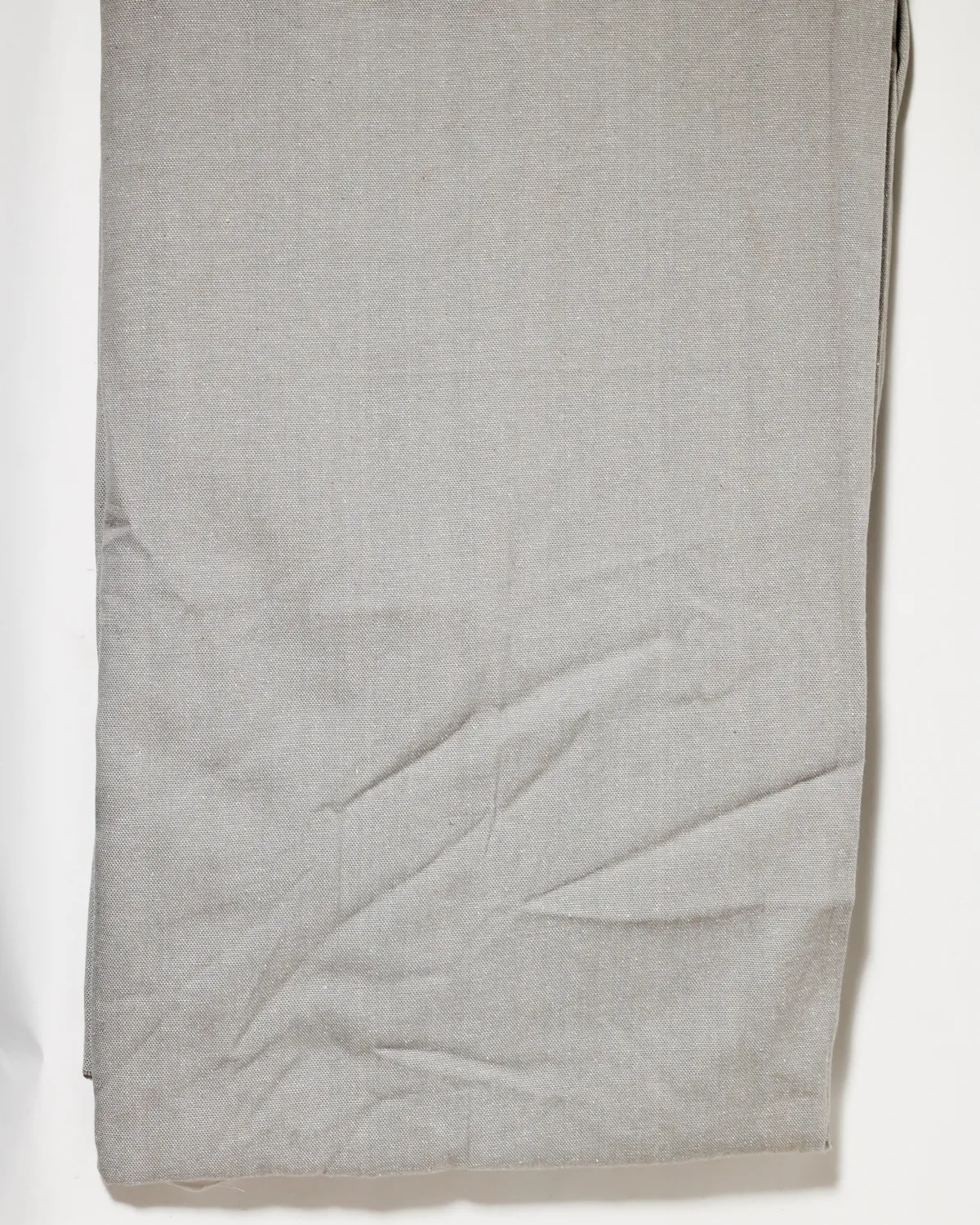 Light Gray Linen Fabric Bolt Neutral Textile