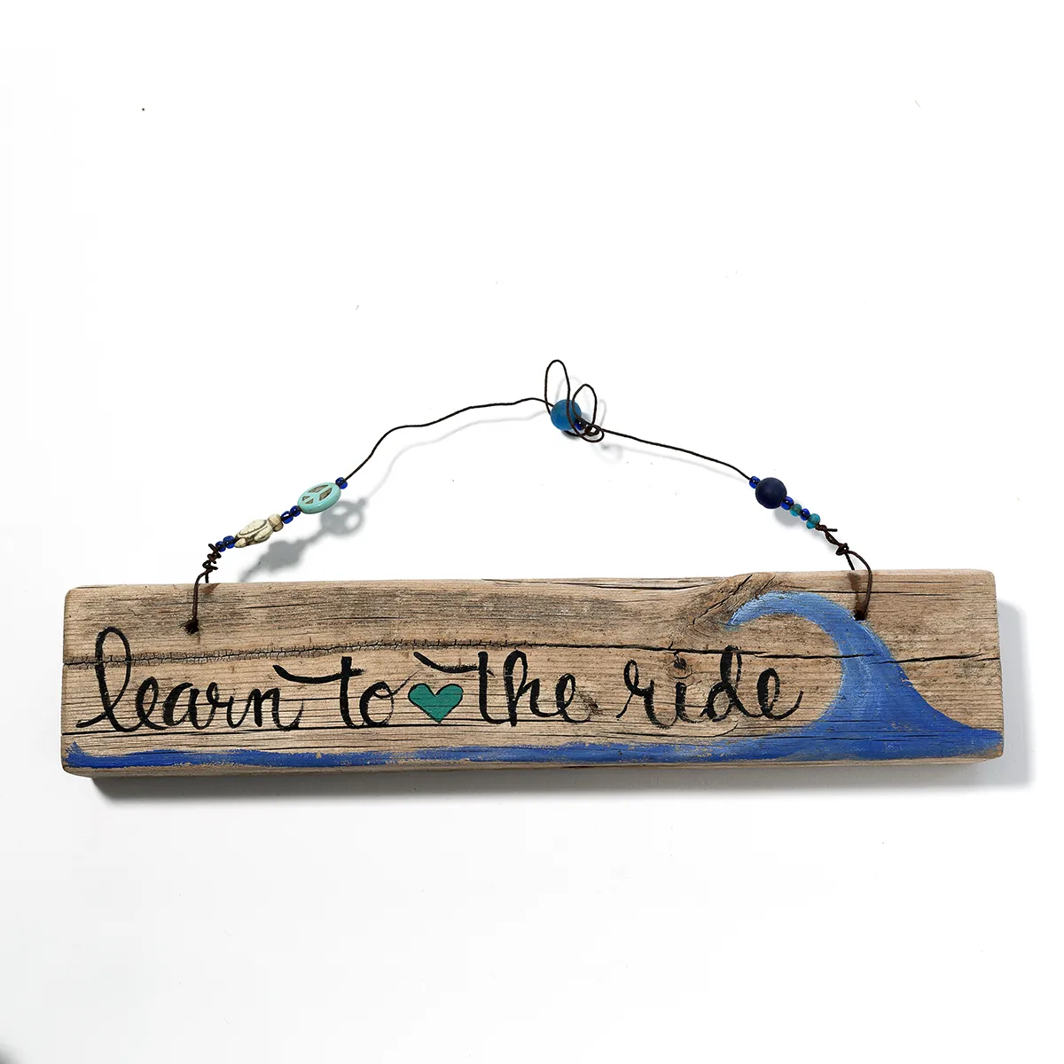 Beach Drift Wood Art Wall Art - 12"