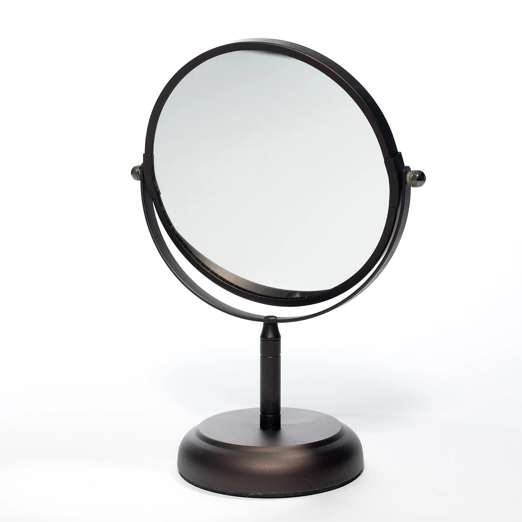 Vanity Mirror Double Sided 1 side Macro. Dark Bronze