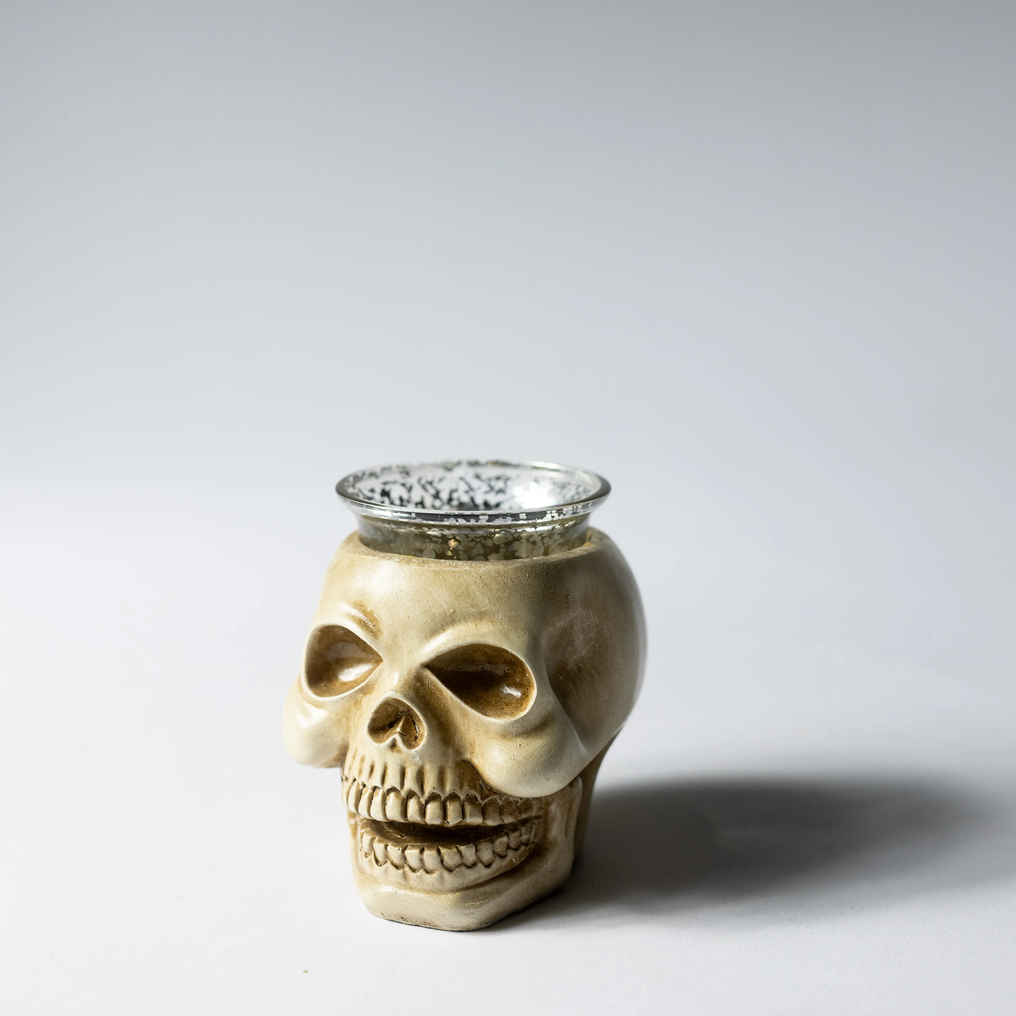 Halloween Short Skull Candle holder - 