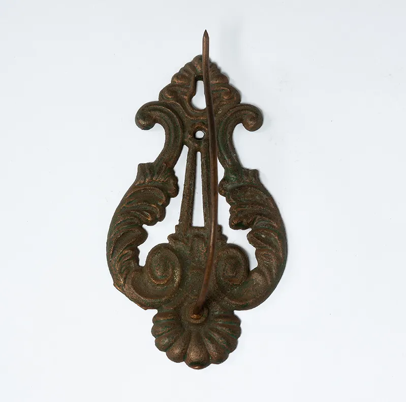 Bronze Patinaed Wall Hanging with a hook - 6" x 3.25"