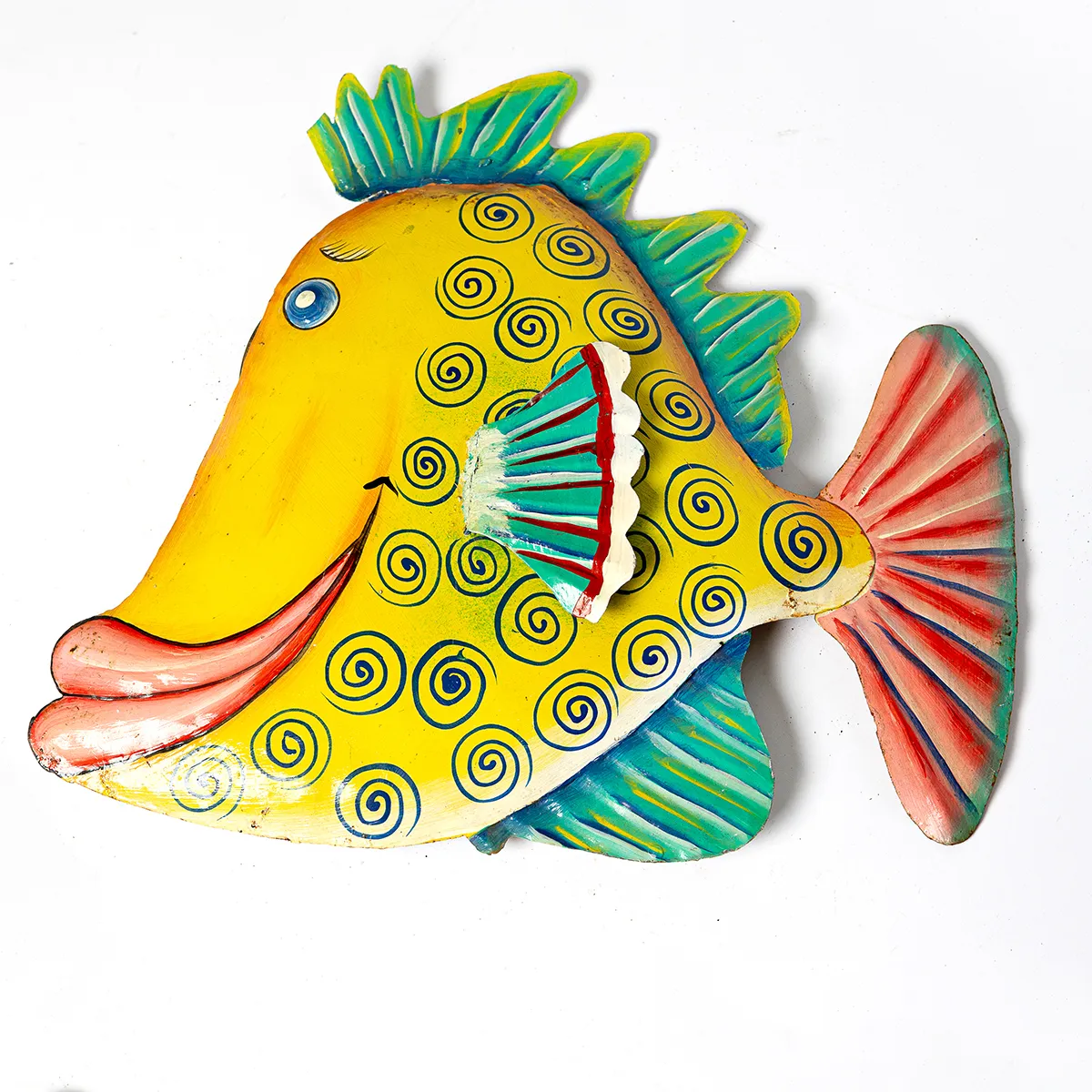 Hand Painted Fish 80s