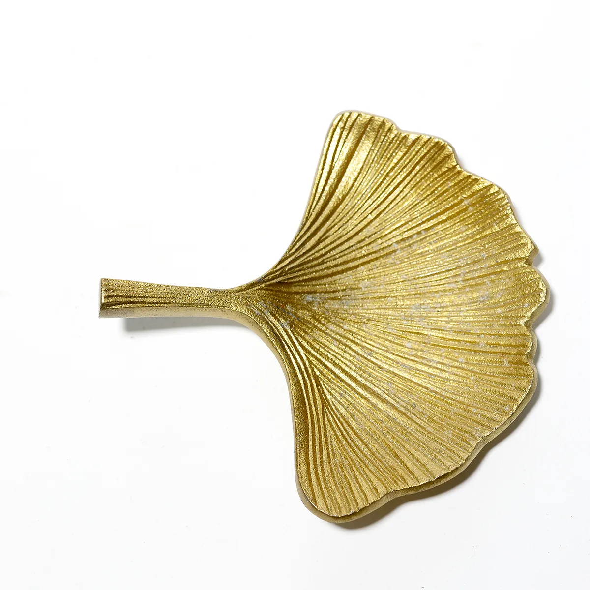 Ginko Catch all Dish. Golden Leaf, Trinket Dish, Soap dish