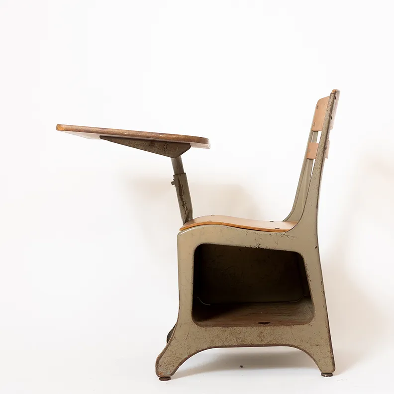 Vintage School Desk Chair Combo