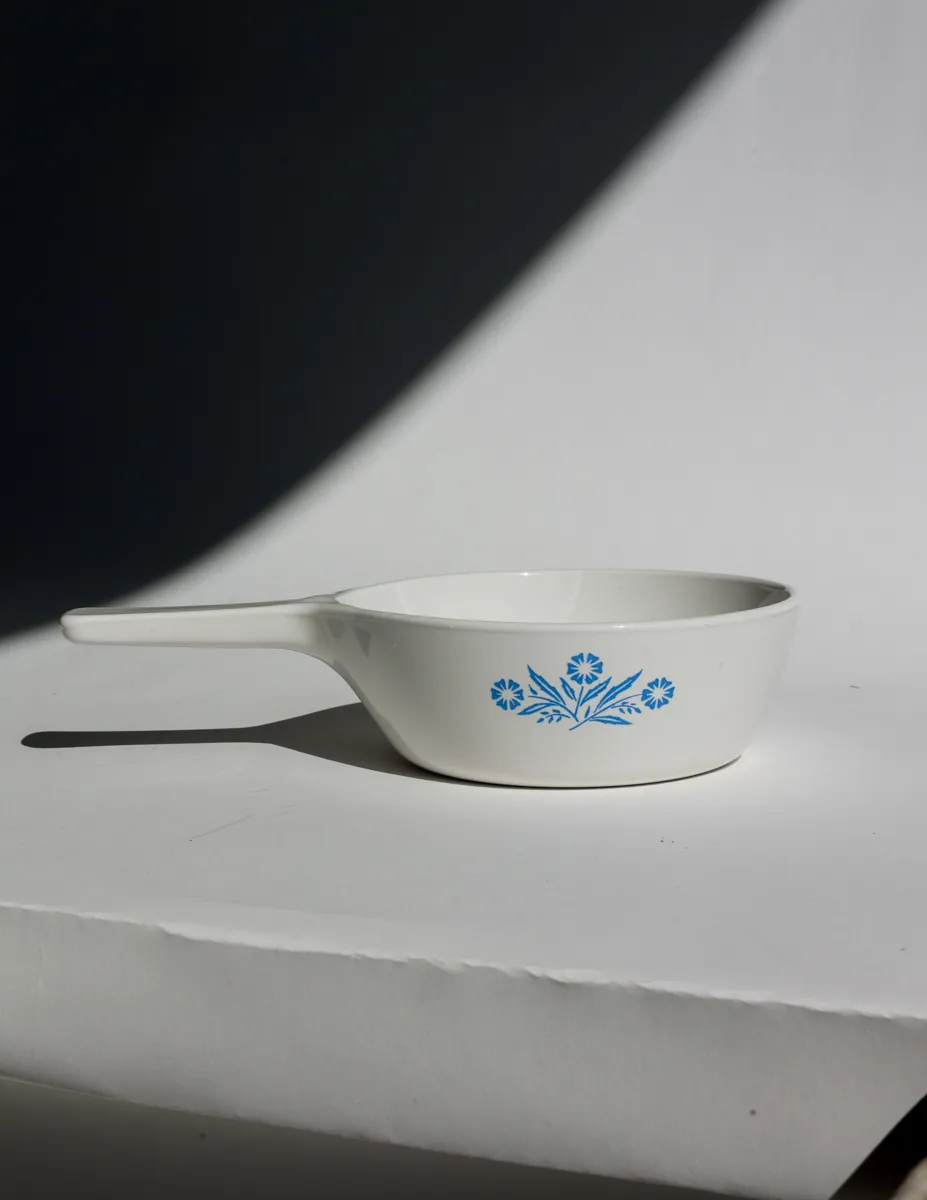 Corning Ware Sauce Pan - Blue Cornflower - No Lid