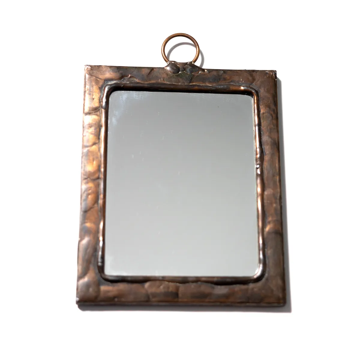 mirror small rectangular mirror with a blue fairy holding a swan on the back. wall hanging Mirror Large rectangular mirror with 2 blue fairies with an orange flower on the back. wall hanging