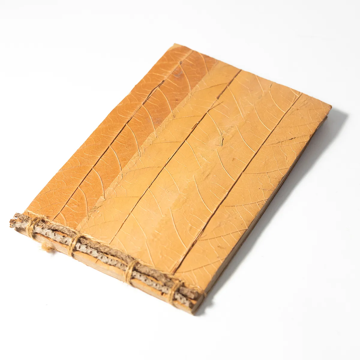 Vintage Diary bound with Leaves and Sticks