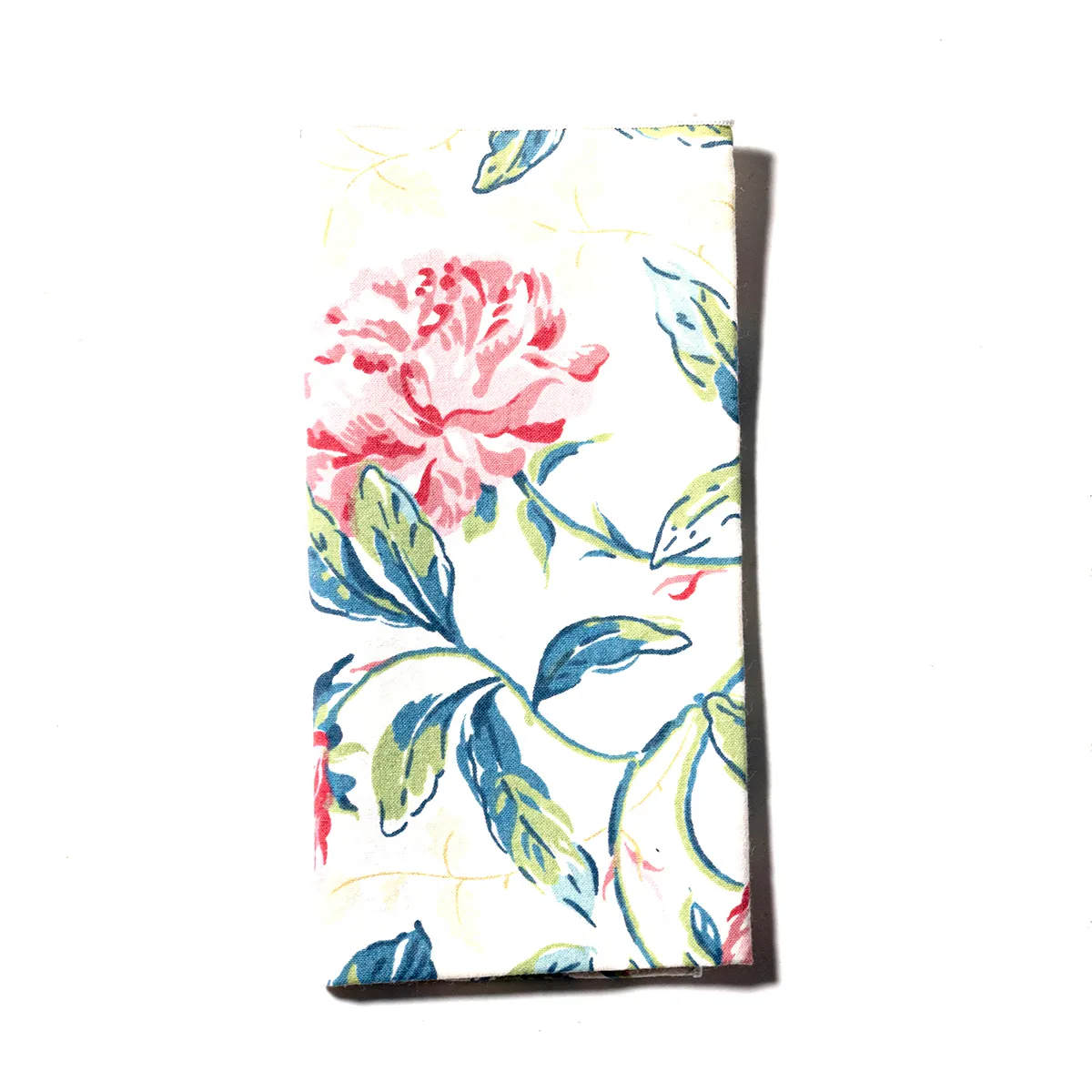 Single Floral Cloth Dinner Napkin