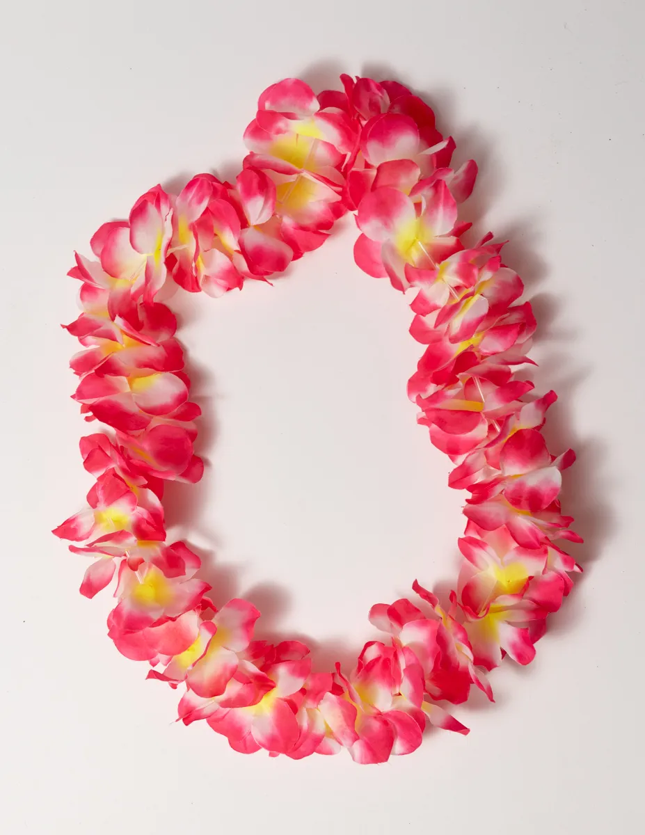 Silk Flower Lays Pink, Purple and Blue