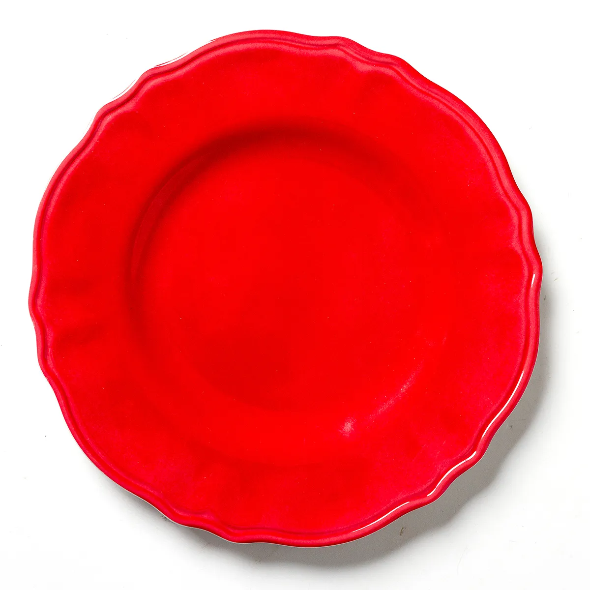 Green, Red, Yellow Solid Plastic plates