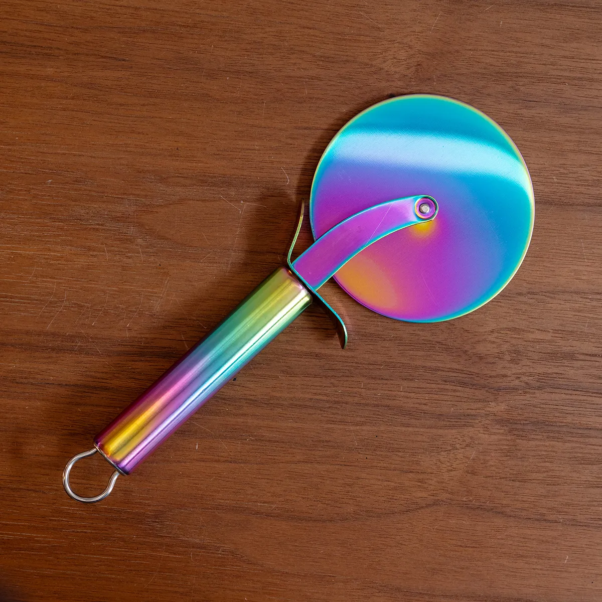 irridescent pizza cutter, Pizza Wheel