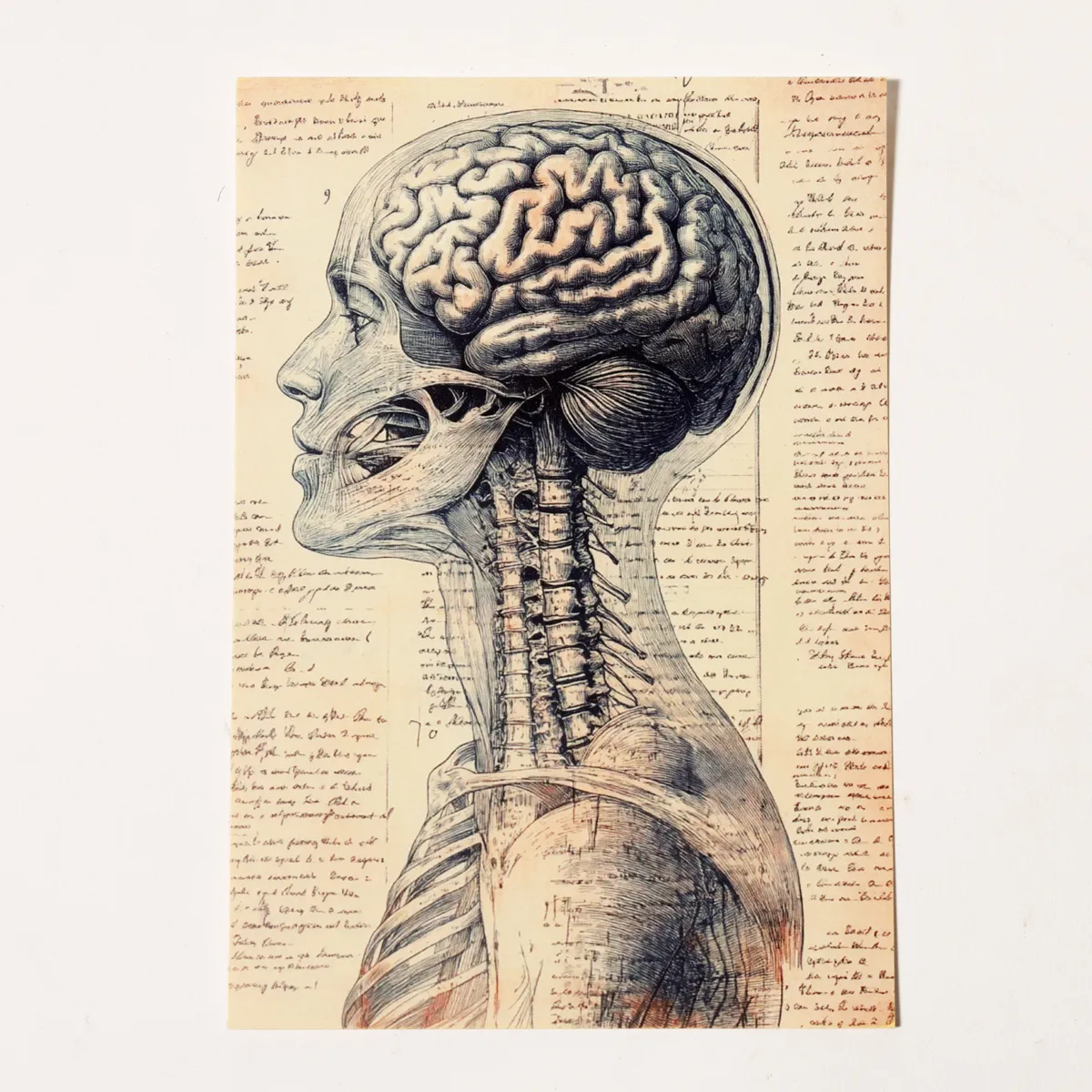 Body Part Postcard Art NOT CLEARED