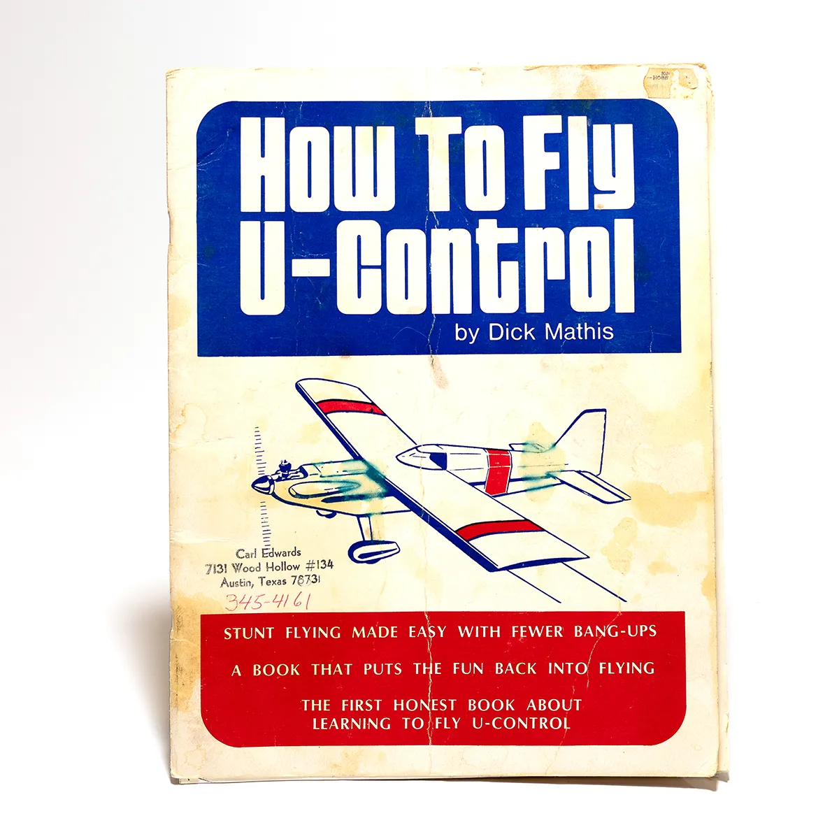 Vintage Pamphlet "How to Fly U-Control" Flight Manual - 11' x 8.5"