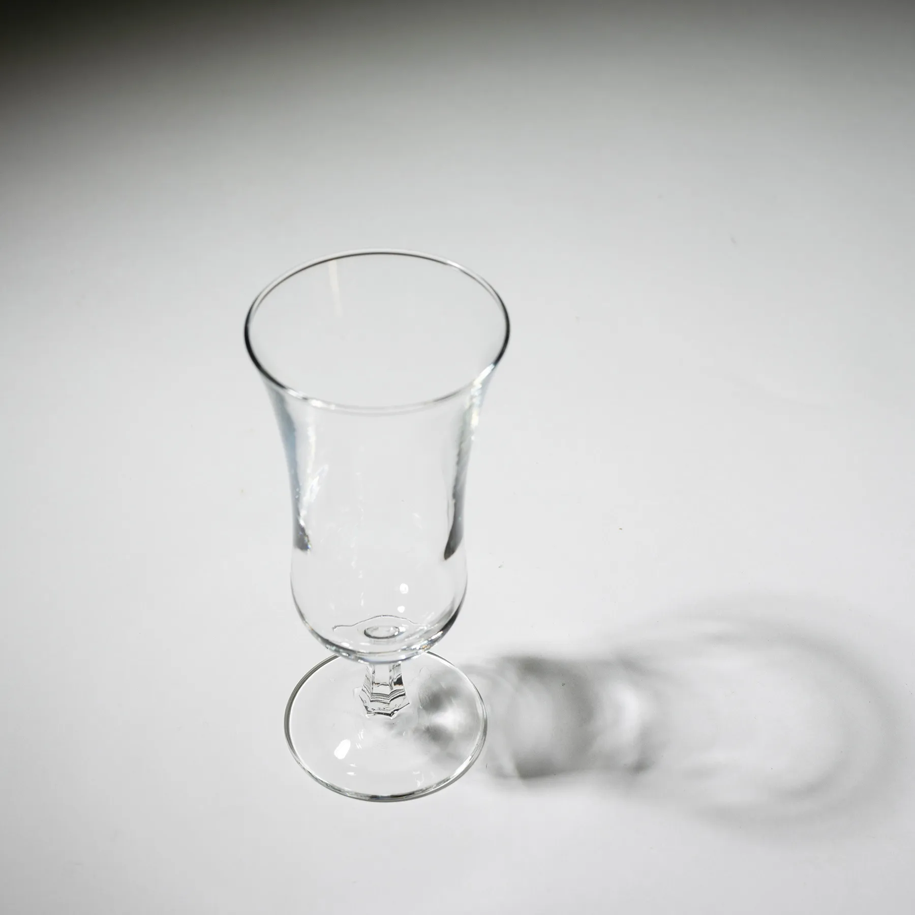 Vintage Petite Fluted and Stemmed Cordial Glass