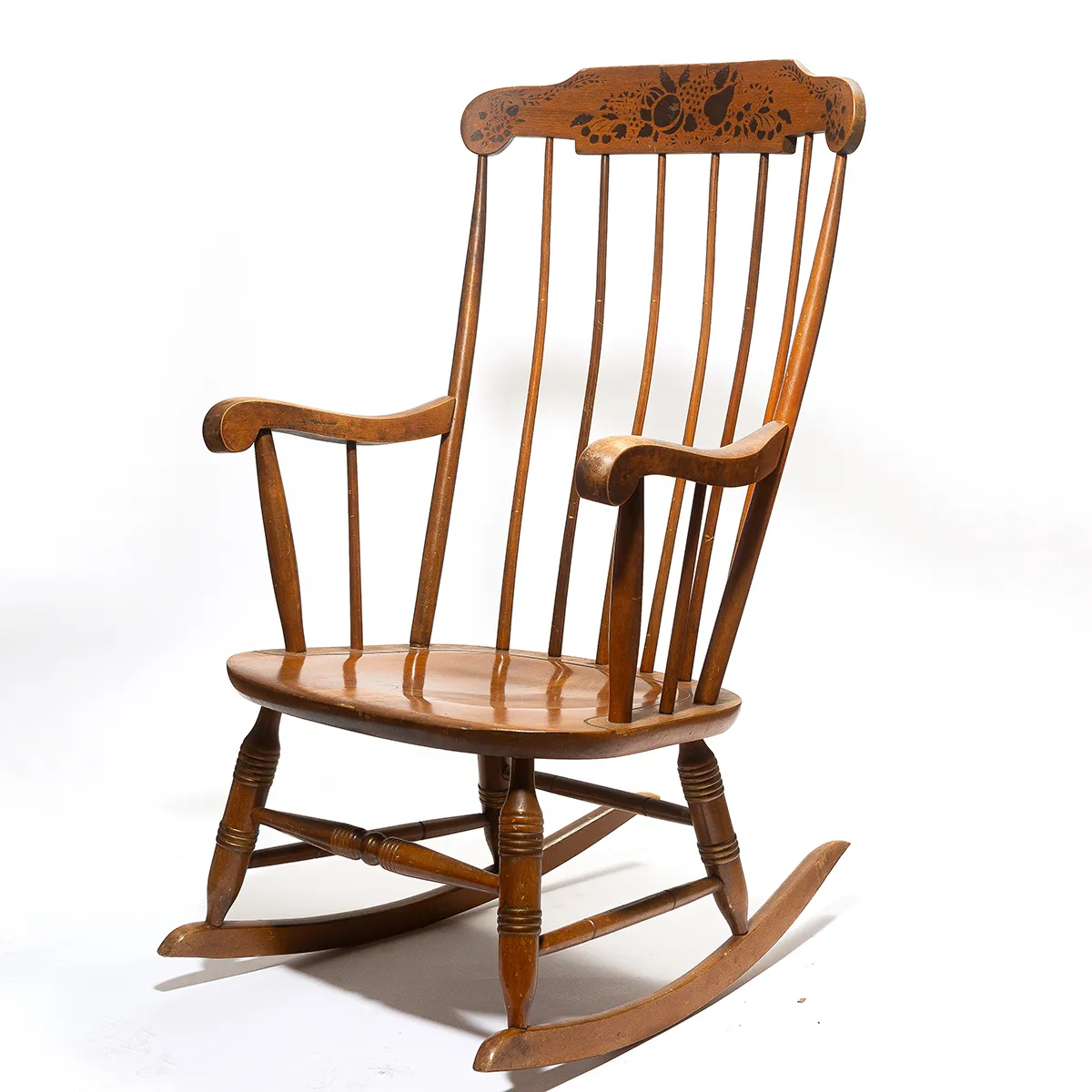 Mid Century Rocking Chair Country Charm - 41" x 24" x 19"