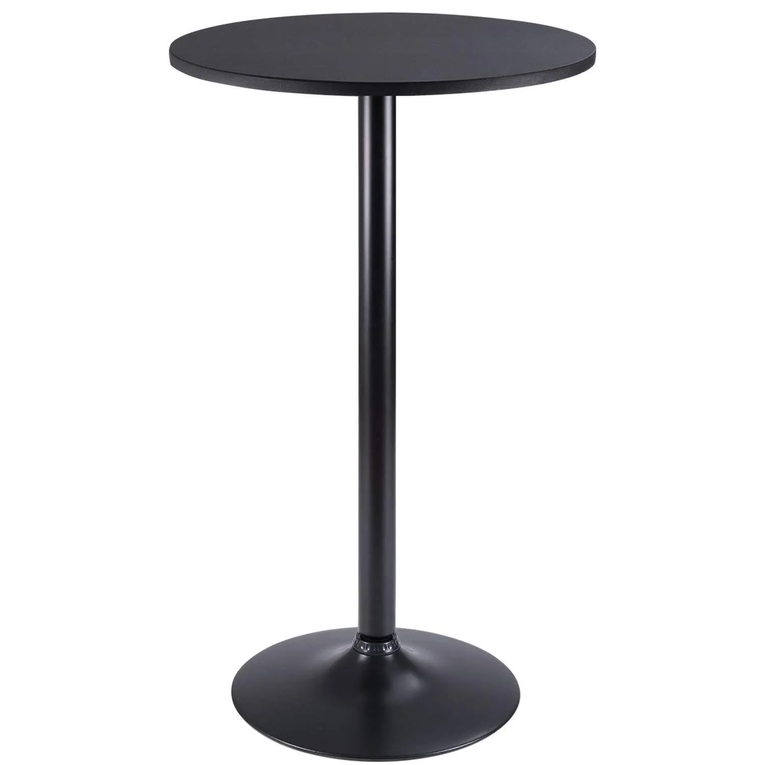 Black Cocktail Table, Round Bistro Bar Table