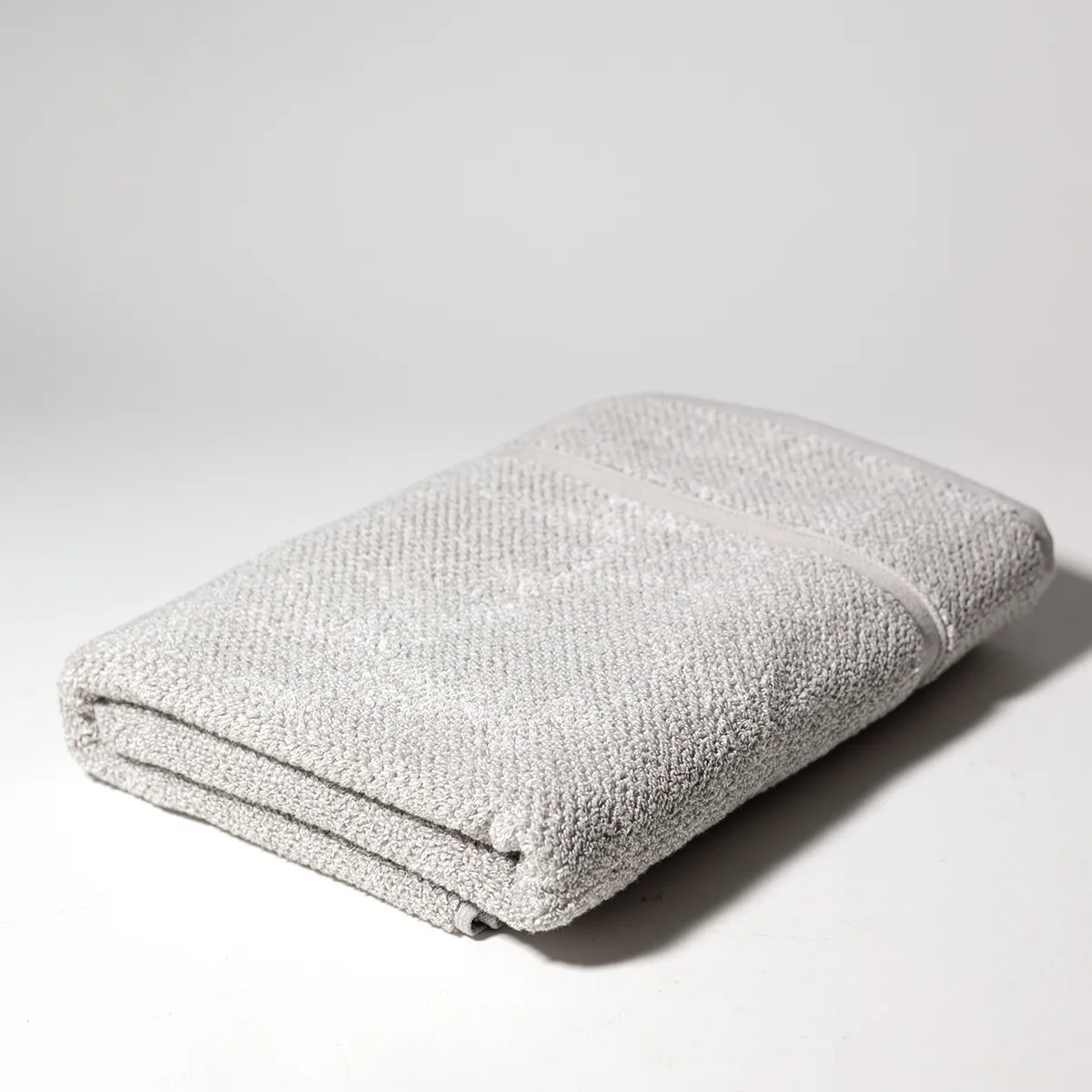 Gray Cotton Bath Towel