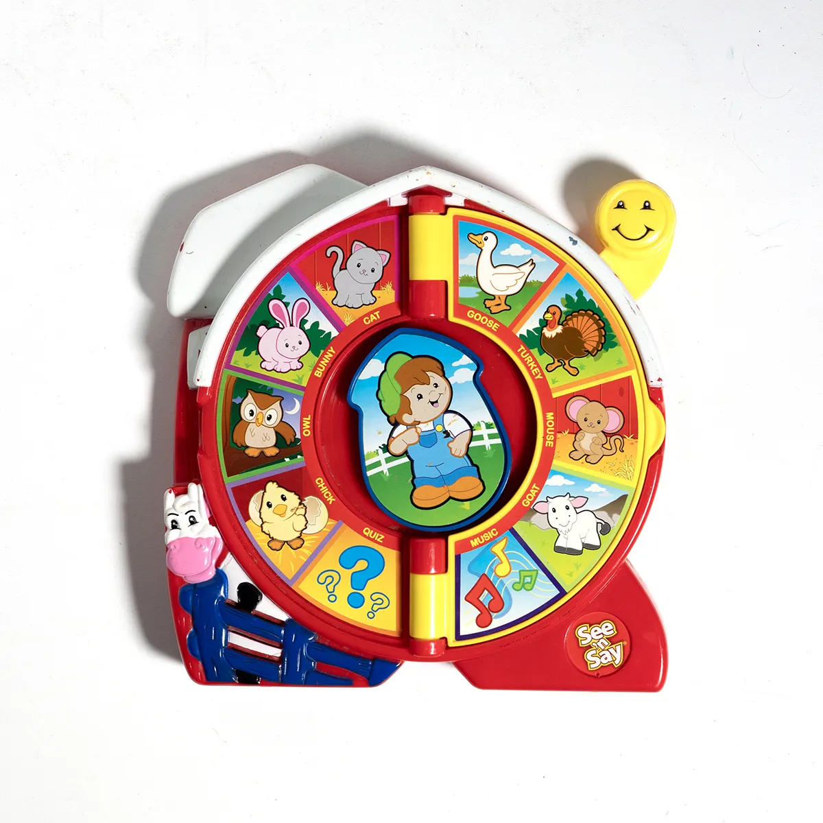 Red See and Say Children's Speaking Toy