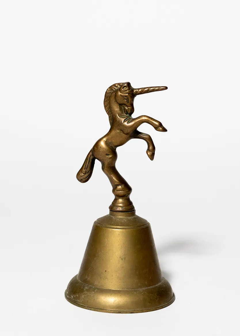 Brass Unicorn Bell, Girls room