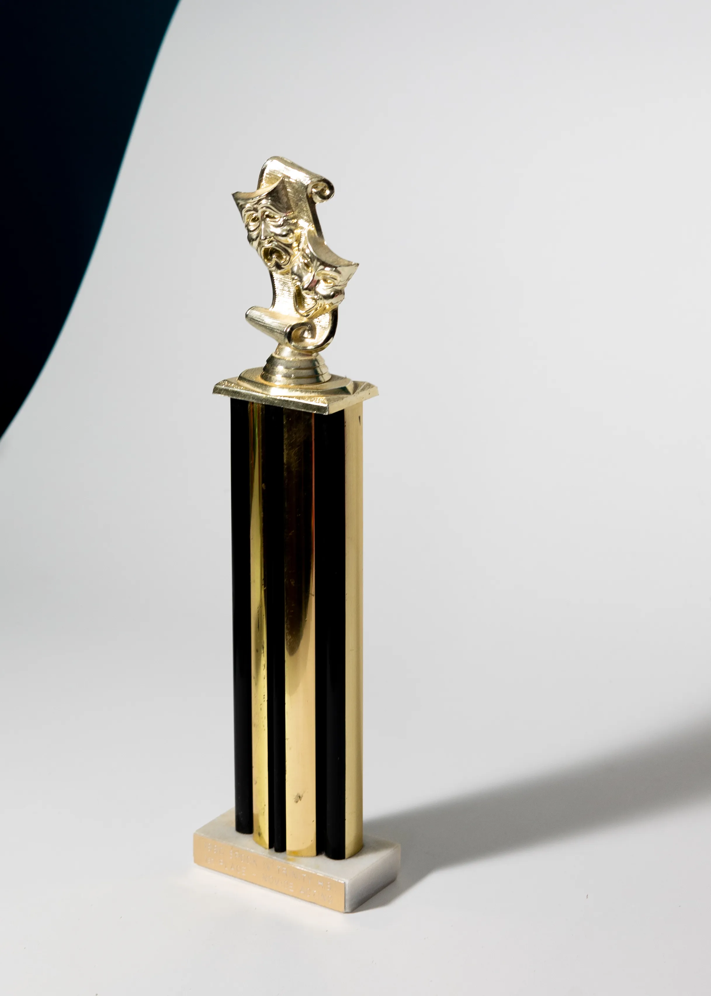Theater Trophy black and gold