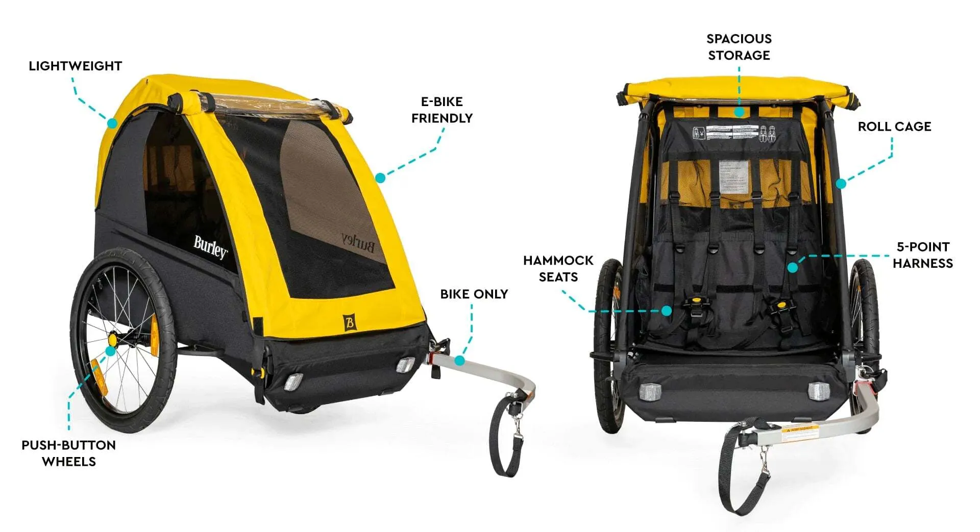 Burley Kids Trailer Tandem 