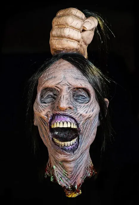 Handpuppe "Kopf Mummy"