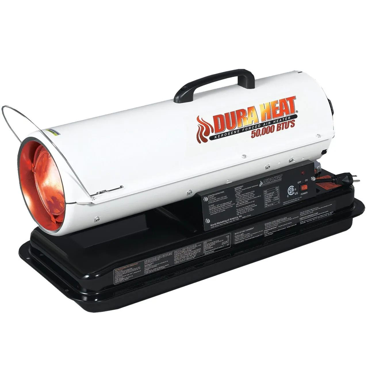 Multi fuel tent heater