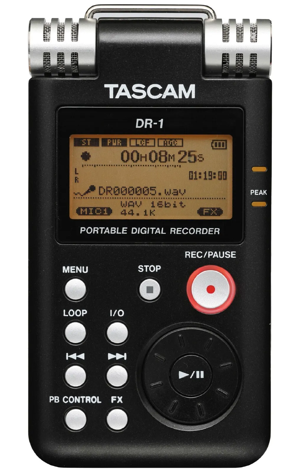 Audio opnameapparatuur (Tascam)